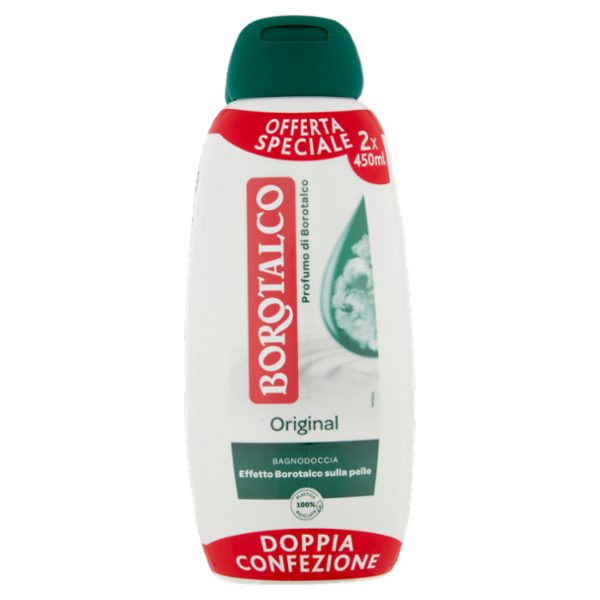 Borotalco Original Profumo di Borotalco Bagnodoccia 2 x 450 ml