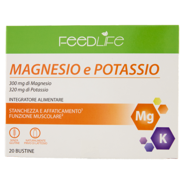 FeedLife Magnesio e Potassio Bustine 20 x 4 g
