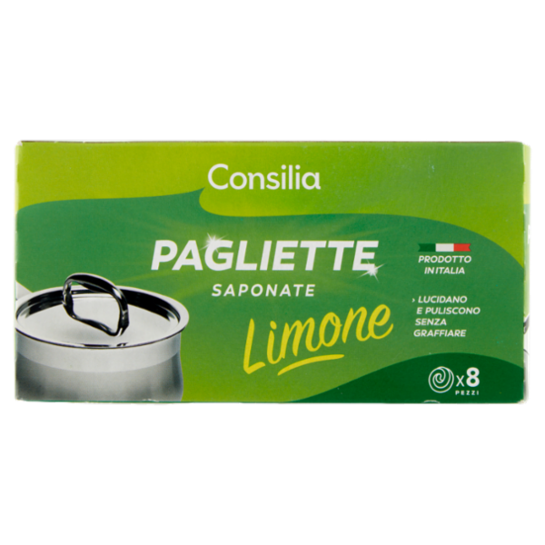 Consilia Pagliette Saponate Profumo Limone 8 pezzi