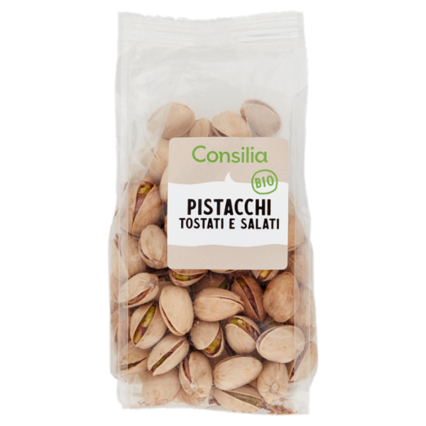 Consilia Frutta Secca Pistacchi Tostati e Salati Biologici 150 g