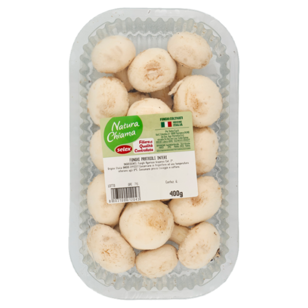 Selex Natura Chiama Funghi Prataioli Coltivati Interi 400 g
