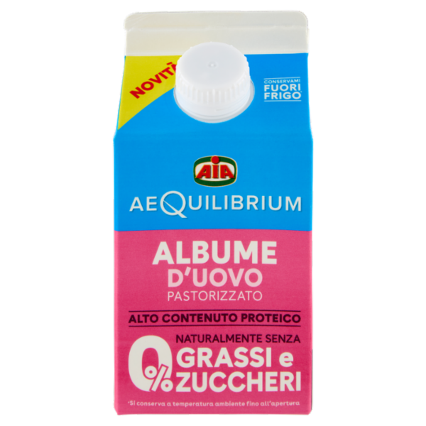 Aia aeQuilibrium Albume d'Uovo Pastorizzato 450 g