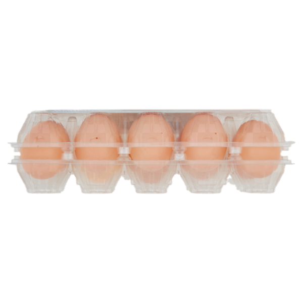 L'Uovo del Podere 10 uova Fresche Medie da Allevamento a Terra 100% Italiane