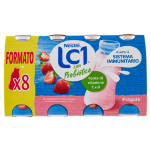 NESTLÉ LC1 Con Probiotico Fragola 8x90g
