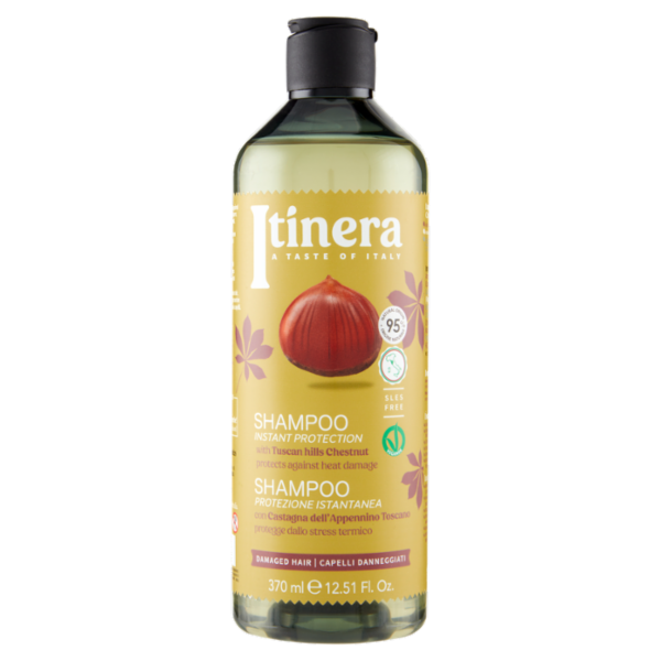 Itinera Shampoo Protezione Istantanea con Castagna dell'Appennino Toscano 370 ml