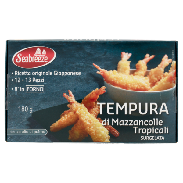 Seabreeze Tempura di Mazzancolle Tropicali Surgelata 180 g