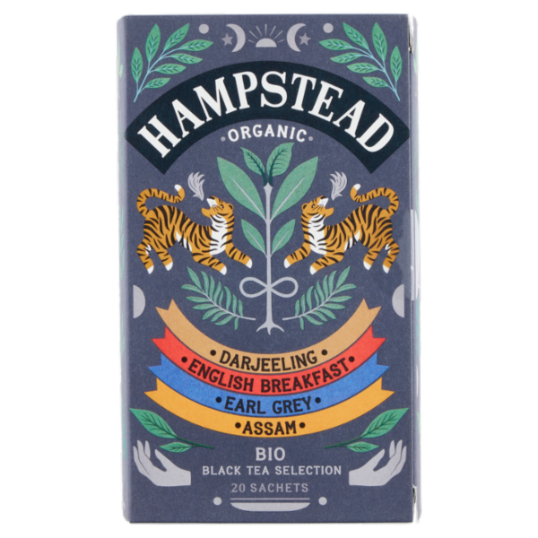 Hampstead Organic Bio Black Tea Selection 20 Sachets 41,25 g