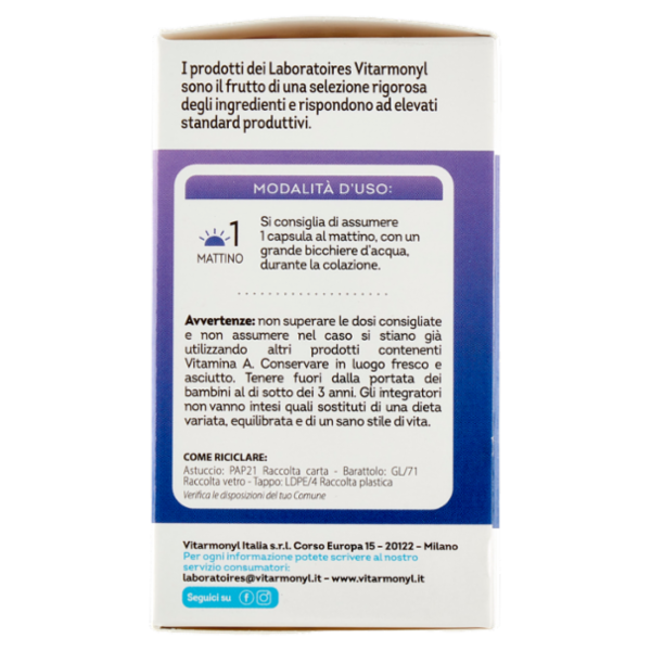 Laboratoires Vitarmonyl Benessere della Vista Tagete 30 capsule 10,65 g