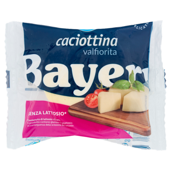 Bayernland caciottina valfiorita Senza Lattosio* 220 g