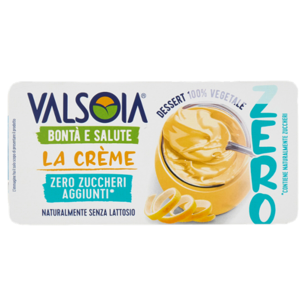 Valsoia Bontà e Salute la Crème Zero Zuccheri Aggiunti* 2 x 115 g