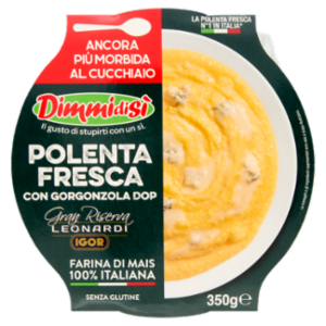 DimmidiSì Polenta Fresca Con Gorgonzola DOP 350 g