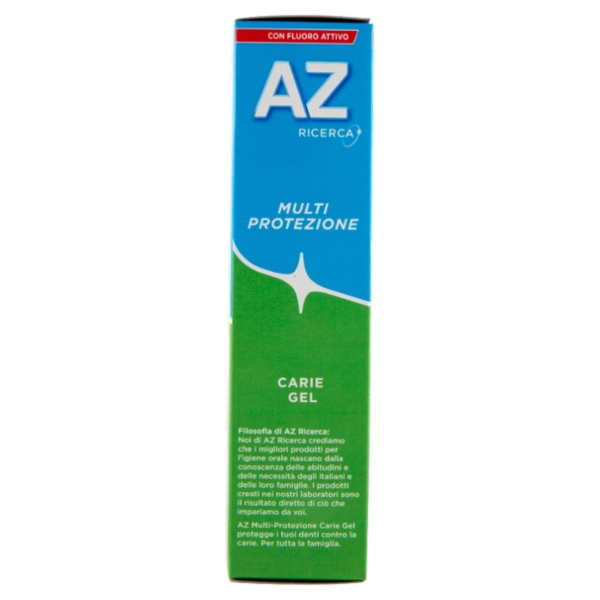 AZ Dentifricio Multi Protezione Carie Gel Menta Fresca 75 ml