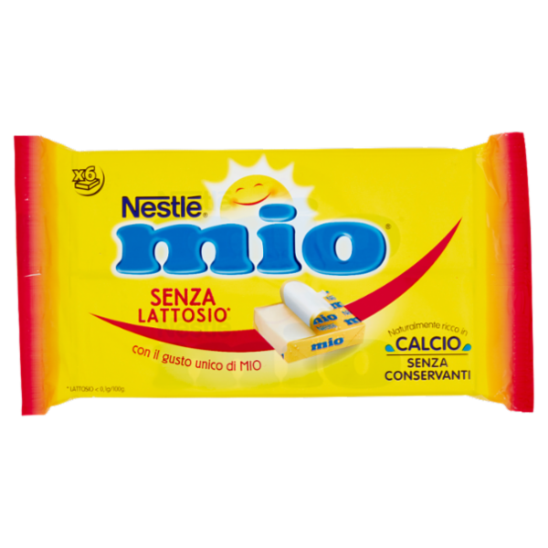 NESTLÉ MIO Formaggino Senza Lattosio (6 formaggini) 125g