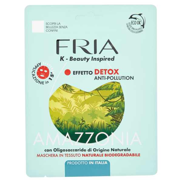 Fria Maschere Viso Monofase Amazzonia Detox Anti-Pollution
