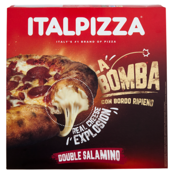 Italpizza la Bomba Double Salamino 465 g