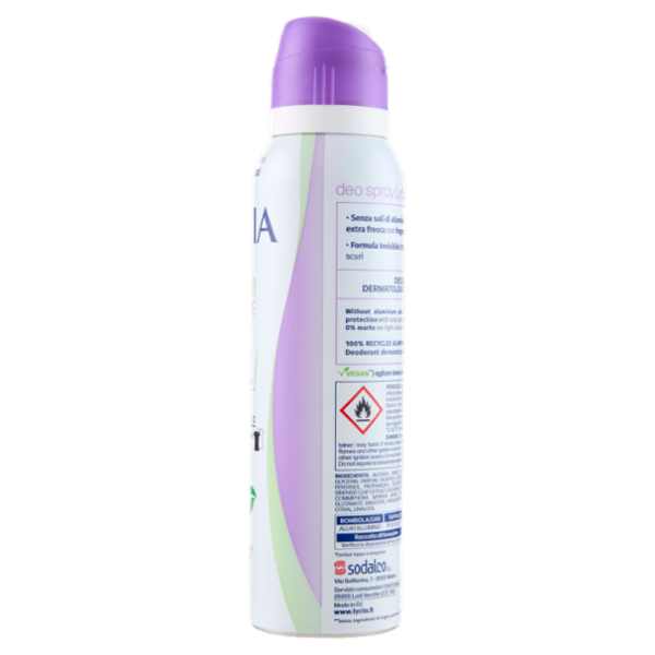 Lycia fresh Nature con Cetriolo e Tè Verde deo spray 150 ml
