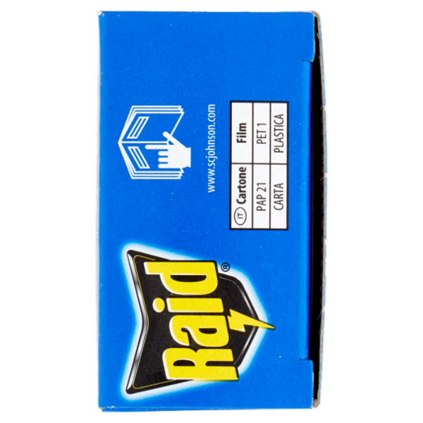 Raid Piastrine Antizanzare Comuni e Tigre, Azione prolungata, Ricarica 30 pezzi