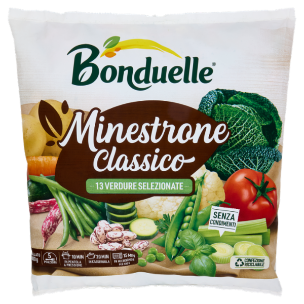 Bonduelle Minestrone Classico Surgelato 1000 g