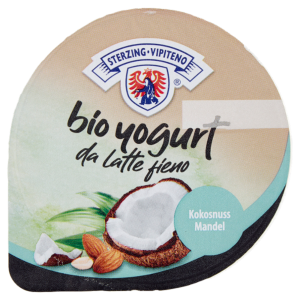 Sterzing Vipiteno bio yogurt da latte fieno cocco mandorle 170 g