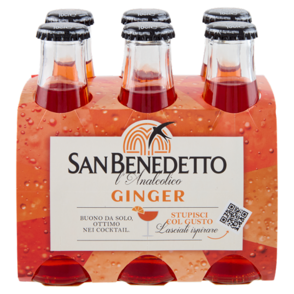San Benedetto l'Analcolico Ginger 6 x 10 cl