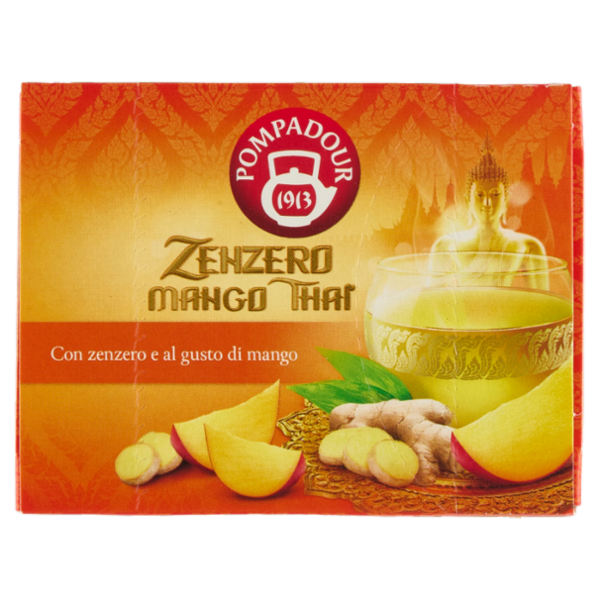 Pompadour Zenzero Mango Thai 10 x 2,25 g