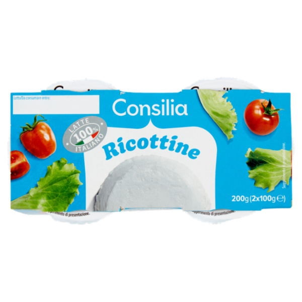Consilia Saper Scegliere Ricotta 2x100 g