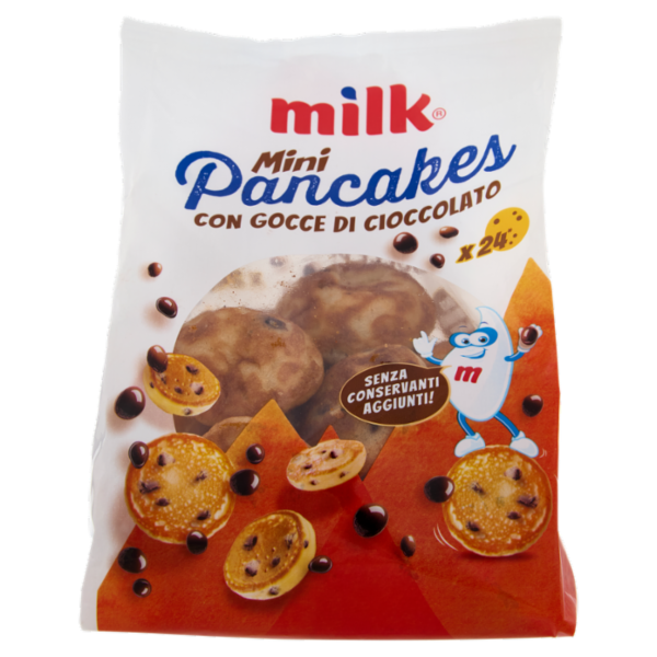 Milk Mini Pancakes con Gocce di Cioccolato 200 g