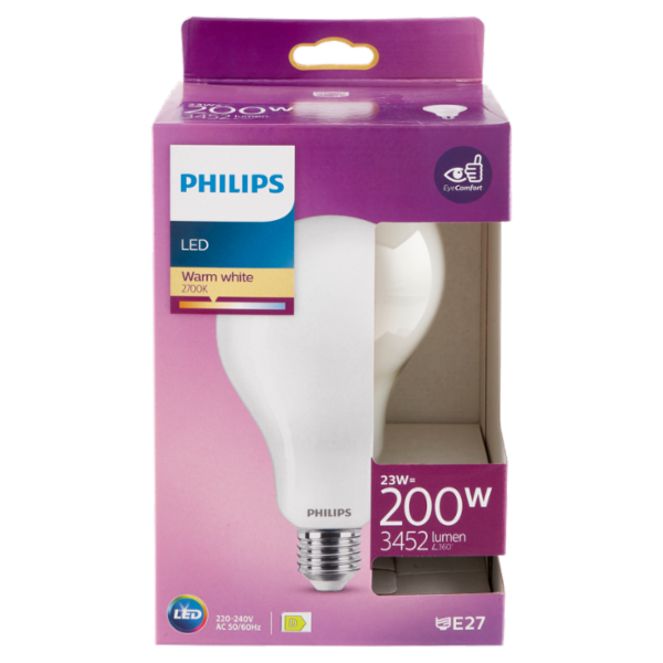 Philips Led goccia vetro 200W E27 2700K