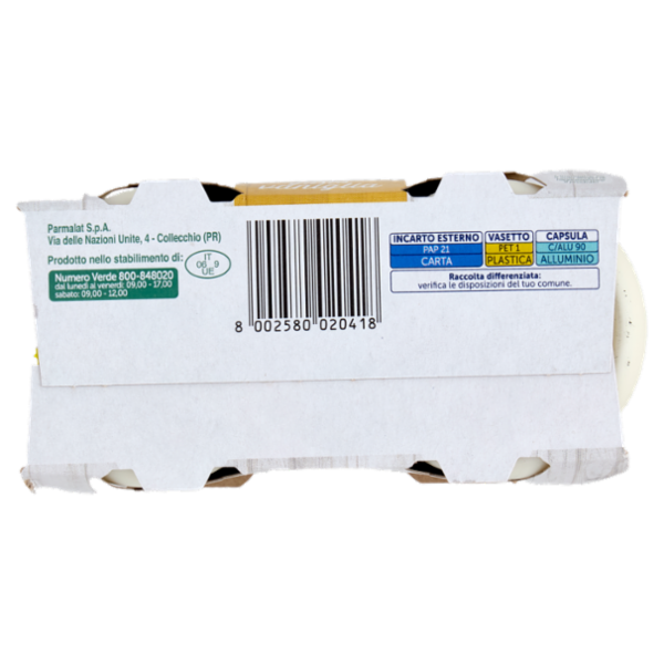 Latterie Friulane Yogurt Bio gusto vaniglia 2 x 125 g