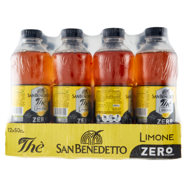 San Benedetto Thè Limone Zero 12 x 50 CL