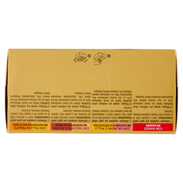 PURINA GOURMET Gold Dadini in Salsa Manzo/Salmone & Pollo/Tacchino & Anatra/Pollo & Fegato 8 x 85 g