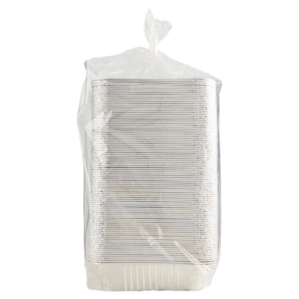 Vanto Contenitore in Alluminio 16x11x3,5 cm 100 pezzi