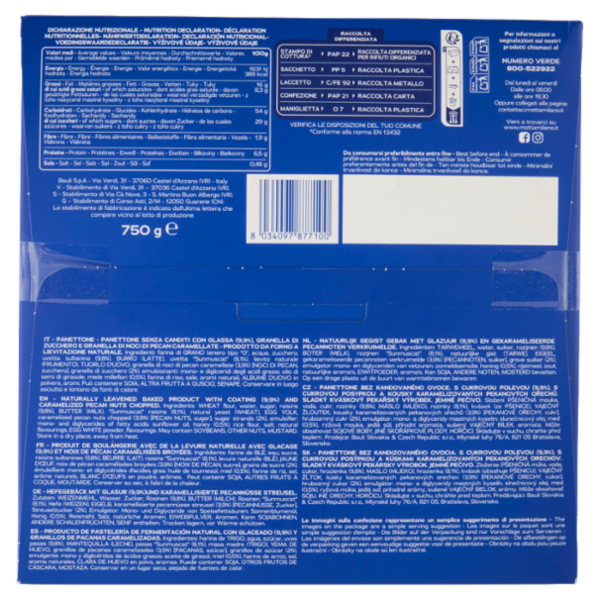 Motta il Panettone Malaga 750 g