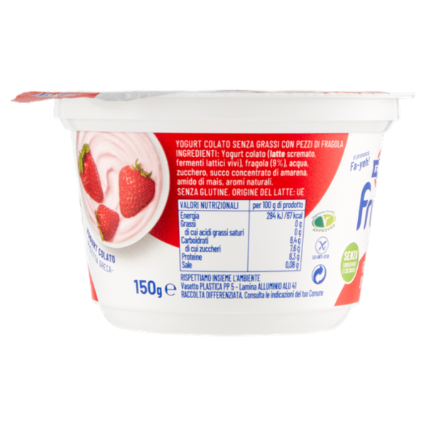 Fage fruyo Fragola 0% Grassi 150 g