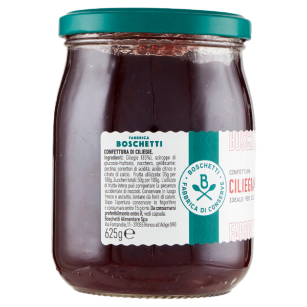 Boschetti Confettura Ciliegia 625 g