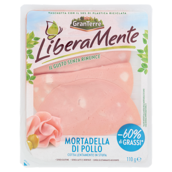 GranTerre LiberaMente Mortadella di Pollo 110 g
