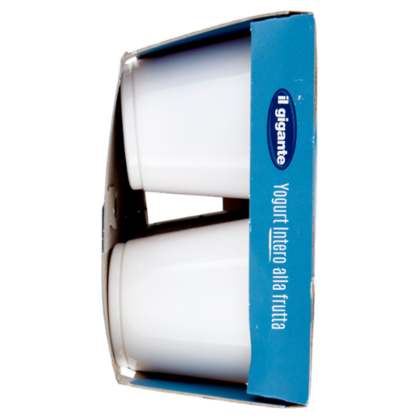 IL GIGANTE Yogurt Intero Fragola, Banana, Albicocca, Frutti di Bosco 8 x 125 g