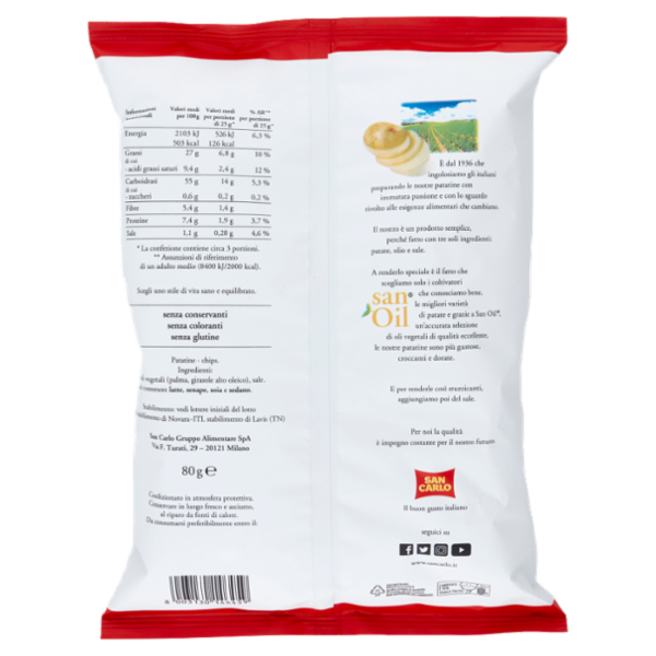San Carlo classica 80 g
