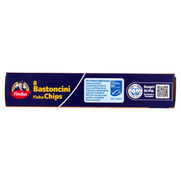 Capitan Findus 8 Bastoncini Fish & Chips 224 g