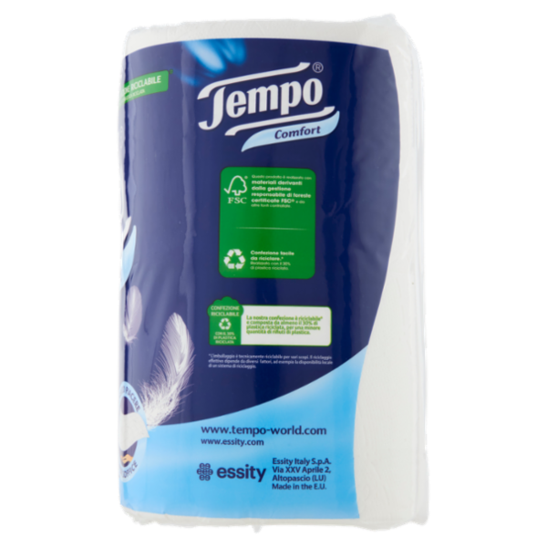 Tempo Comfort Maxi Rotoli 4 pz