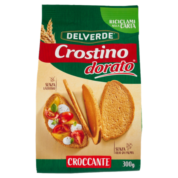 Delverde Crostino dorato Croccante 300 g