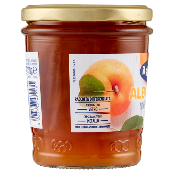IL GIGANTE Albicocca Confettura Extra 320 g