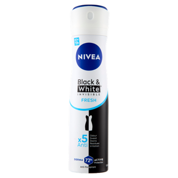 Nivea Black & White Inivisible Fresh Anti-Perspirant 150 ml