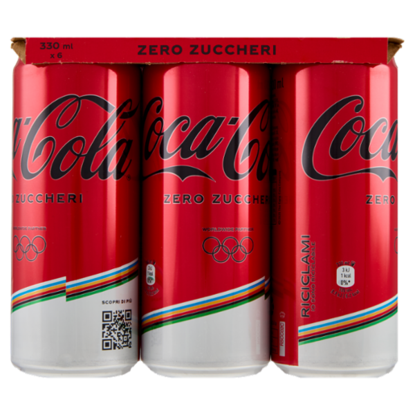 Coca-Cola Zero 6 x 33 cl