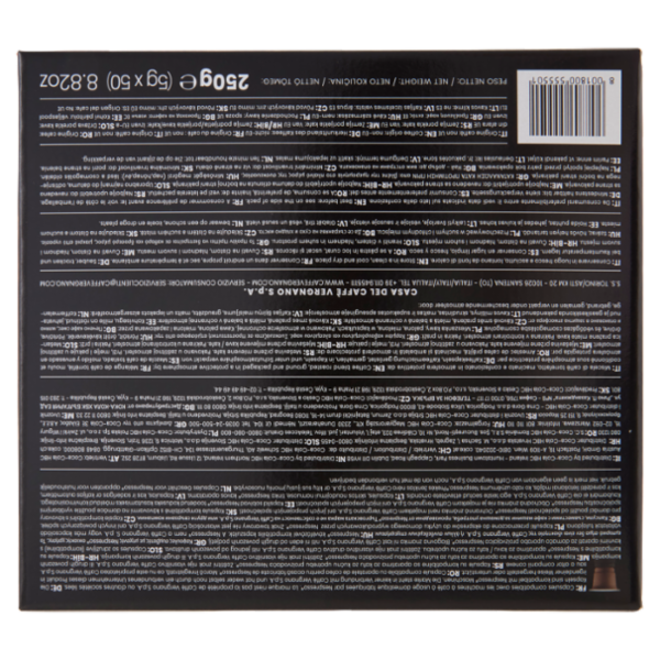 Caffè Vergnano 1882 Napoli Capsule Compatibili Nespresso* 50 x 5 g