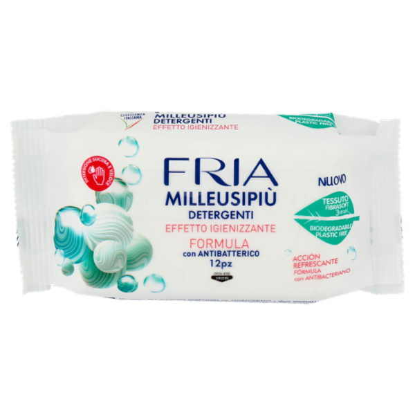 Fria Milleusipiù Detergenti Effetto Igienizzante 12 pz
