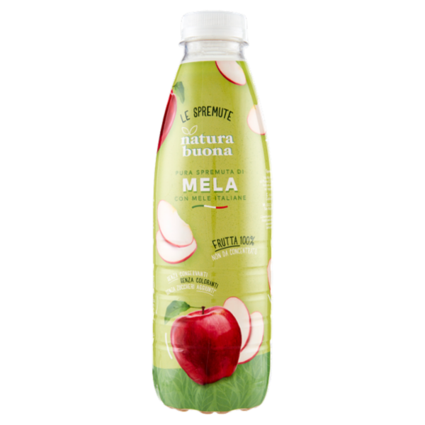 natura buona Pura Spremuta di Mela con Mele Italiane 750 ml