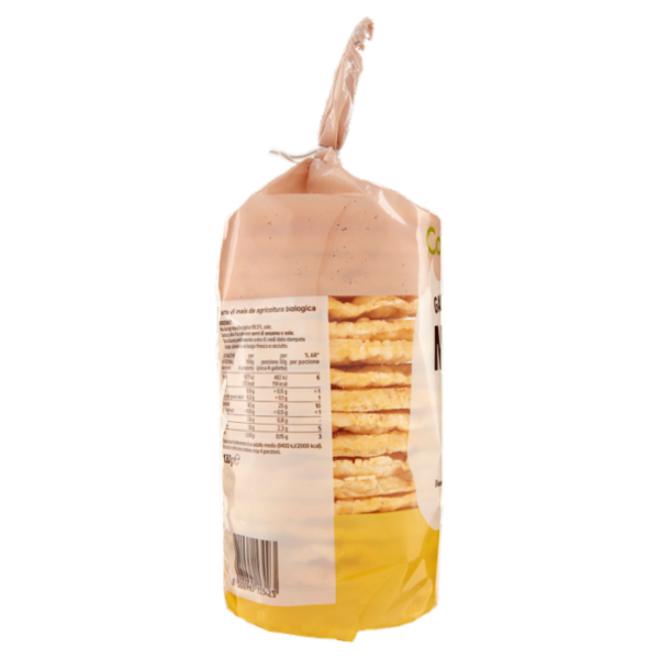 Consilia Gallette di Mais a Basso Contenuto di Grassi Biologiche 130 g