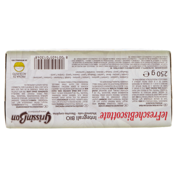 GrissinBon leFrescheBiscottate Integrali Bio 250 g