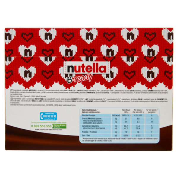 nutella B-ready 10 x 22 g